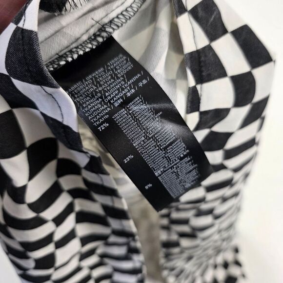 Killstar Punktured A-Line Dress Grunge Zip Up Goth Punk Stretch Womens Sz Small - Picture 7 of 8